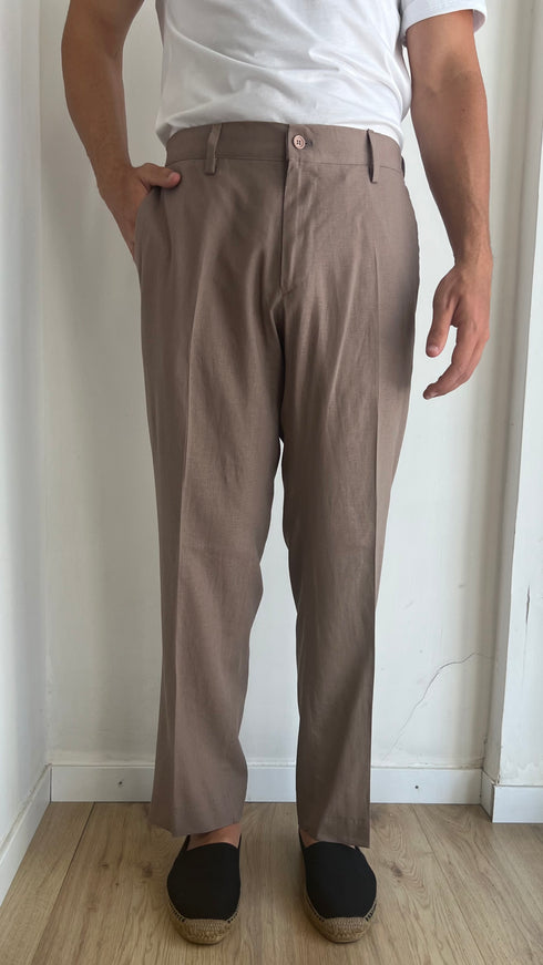 PANTALONE IN LINO